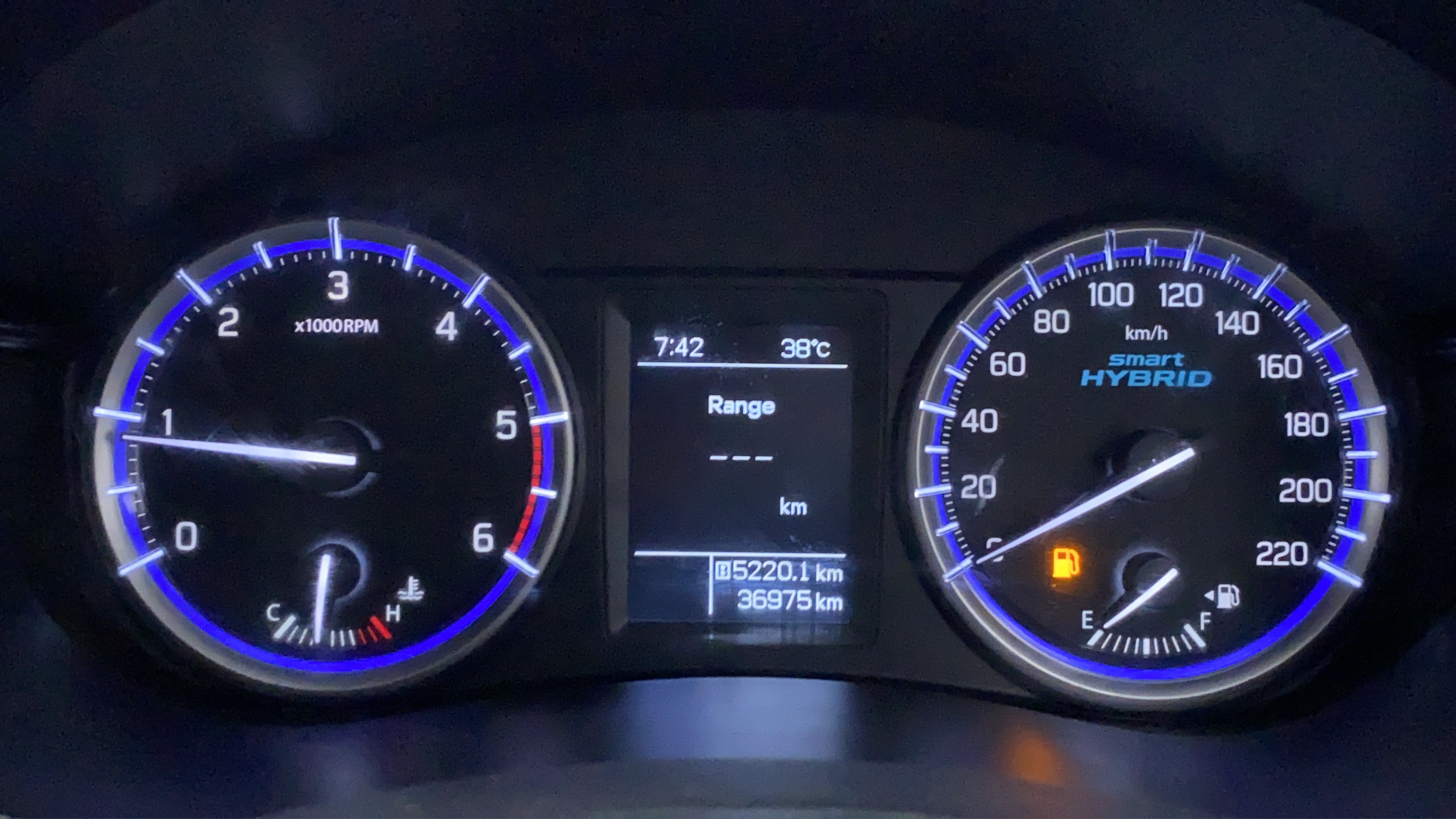 2017 Maruti S Cross ALPHA SHVS, Diesel, Manual, 36,966 km, Odometer View