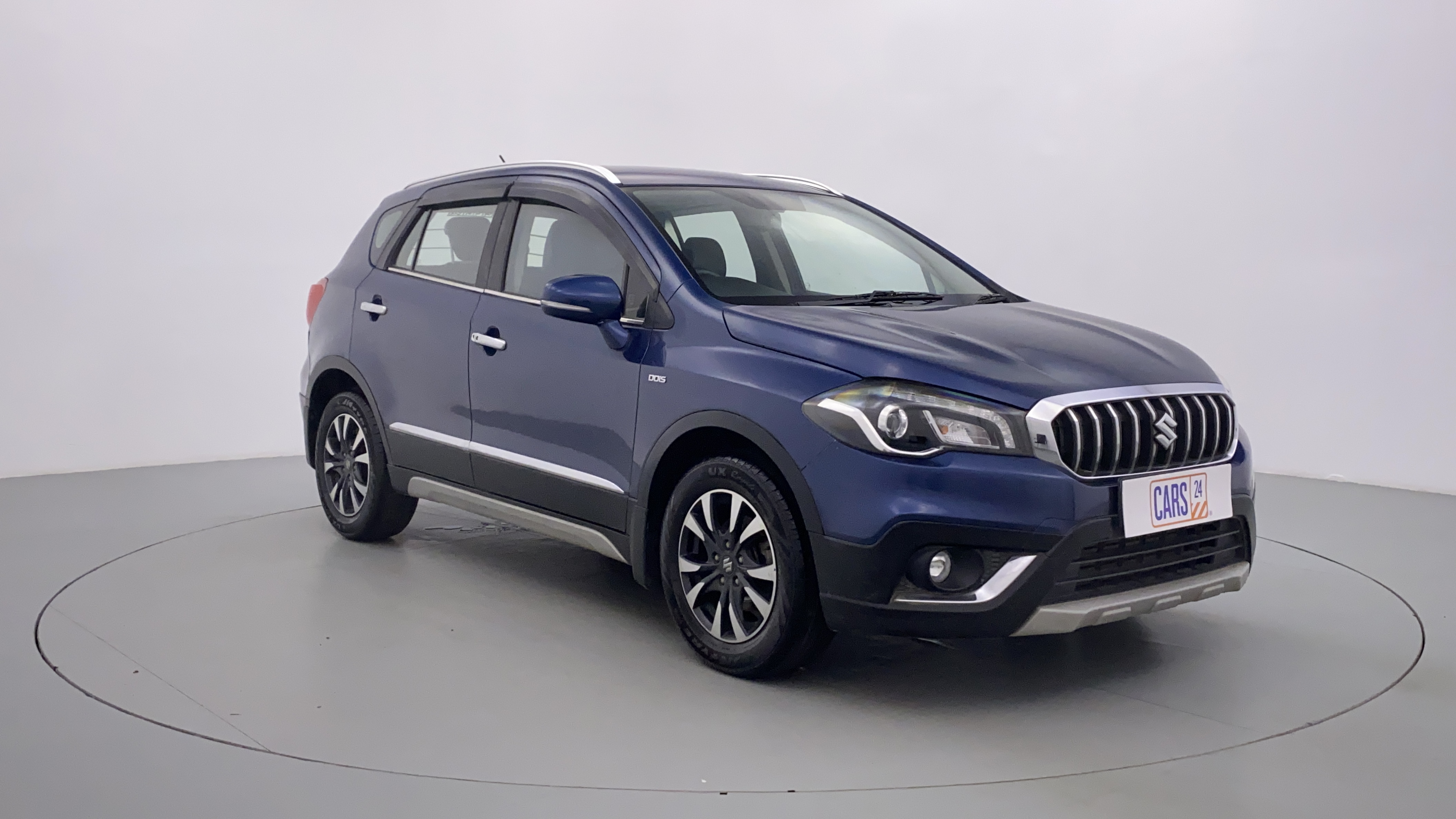 2017 Maruti S Cross ALPHA SHVS, Diesel, Manual, 36,966 km, Right Front Diagonal (45- Degree) View