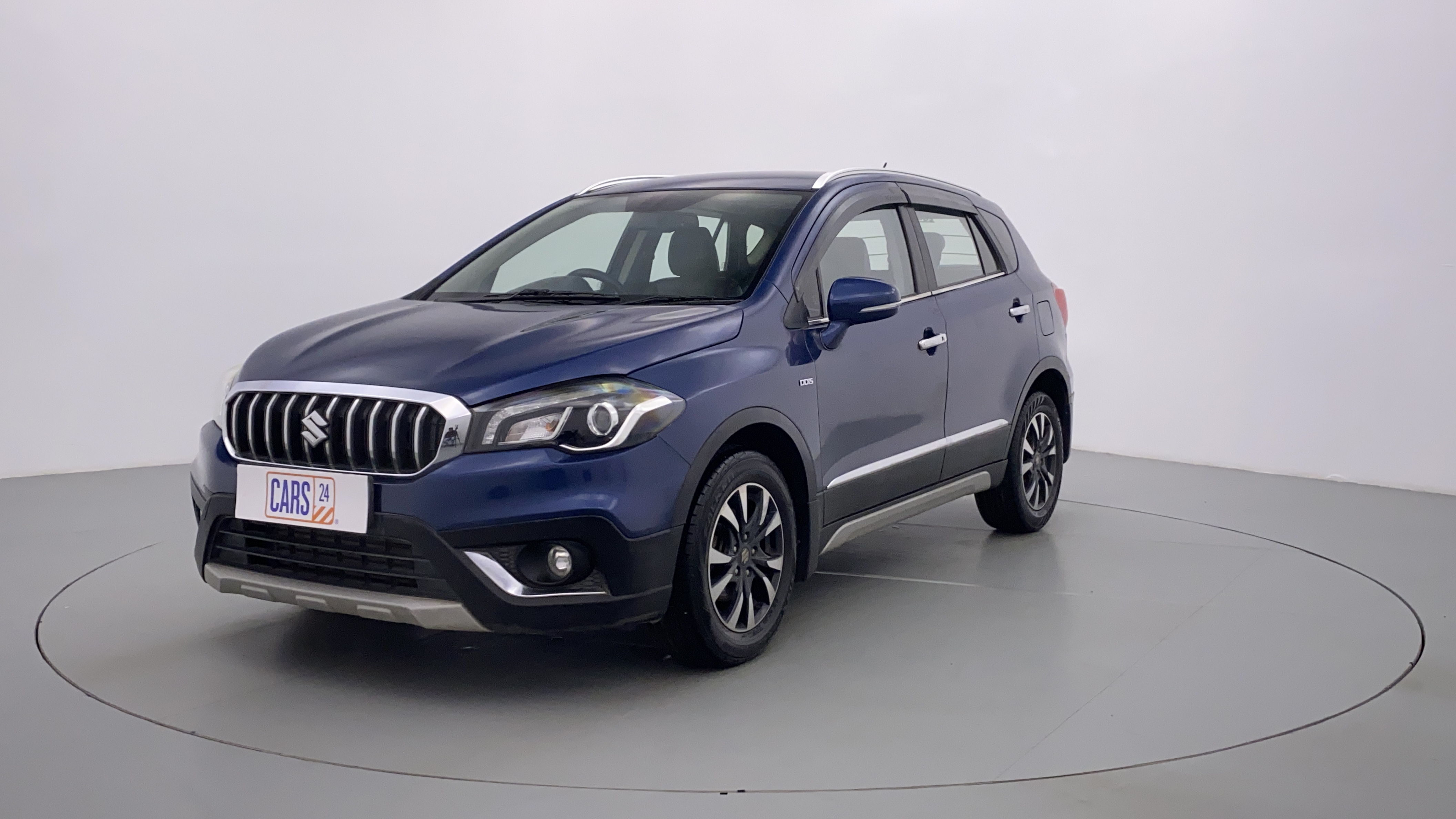 2017 Maruti S Cross ALPHA SHVS, Diesel, Manual, 36,966 km, Left Front Diagonal (45- Degree) View