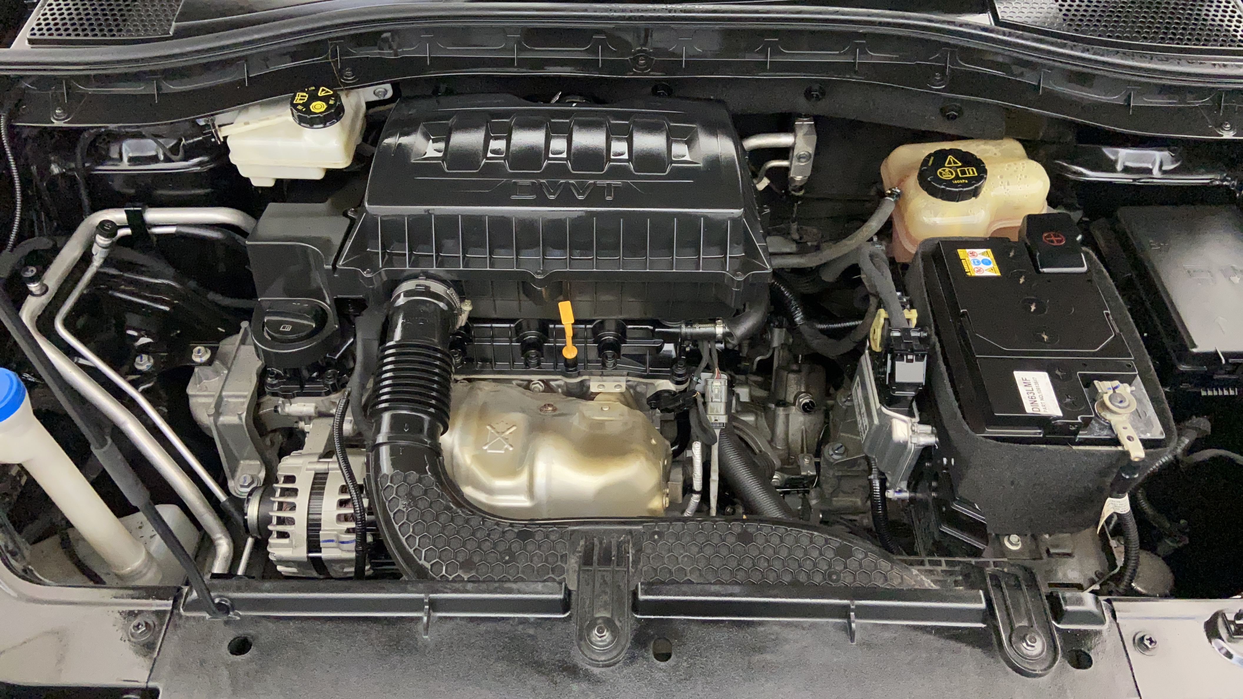 2022 MG ASTOR SMART EX 1.5 MT, Petrol, Manual, 21,506 km, Engine View